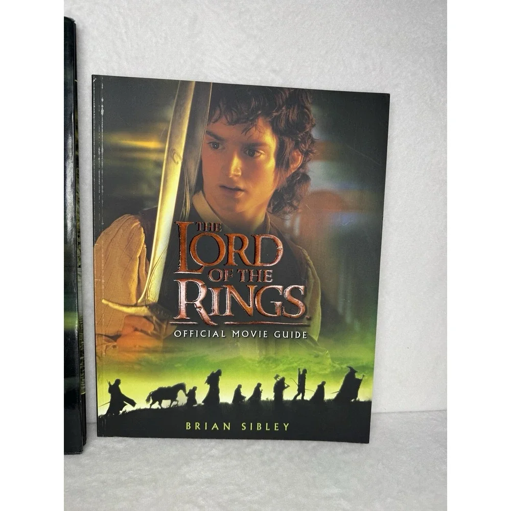 Visual Companion To Lord Of The Rings AND  Lord Of The Rings Oficial Movie Guide
